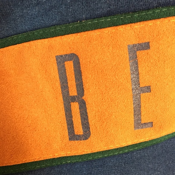 VTG 90s SDI Navy and Suede Bent Creek Golf Course Sweatshirt - Picture 3 of 11